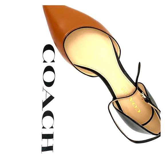 Coach Shoes - Coach Jameson ankle strap flat NWOT